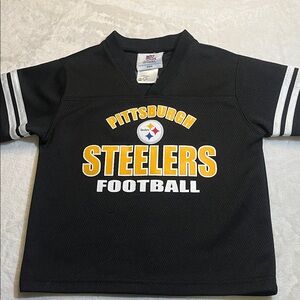 NFL Kids Steelers Black and Gold Football Jersey